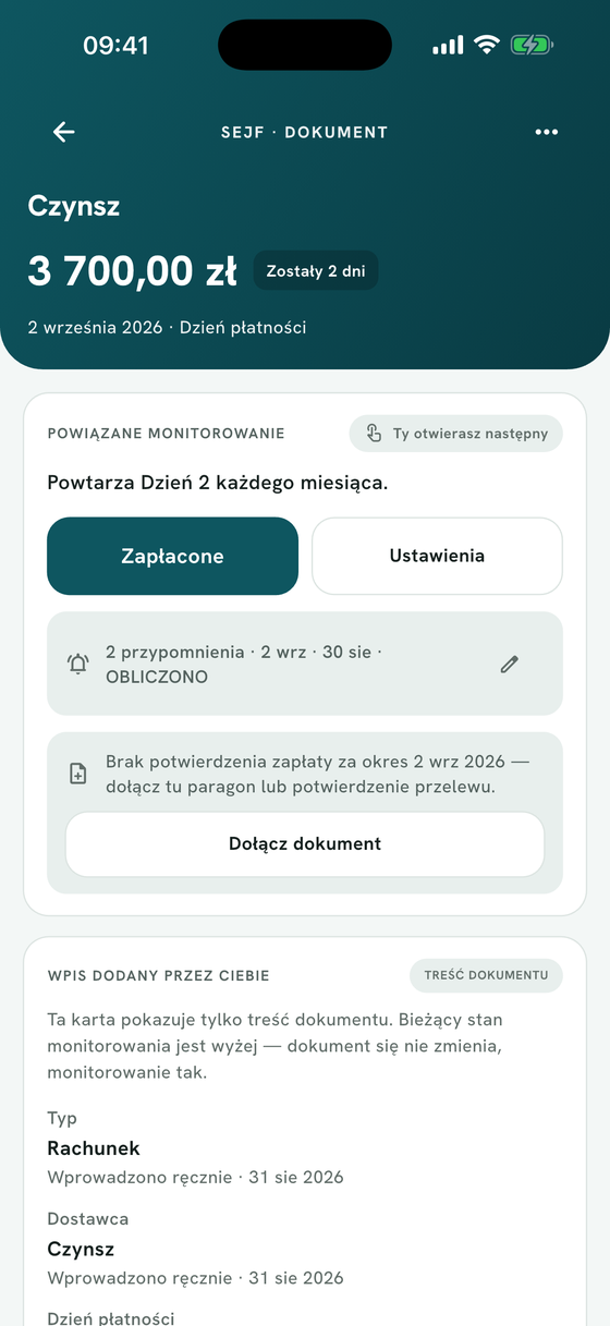 Jeden dom dla śledzeń
