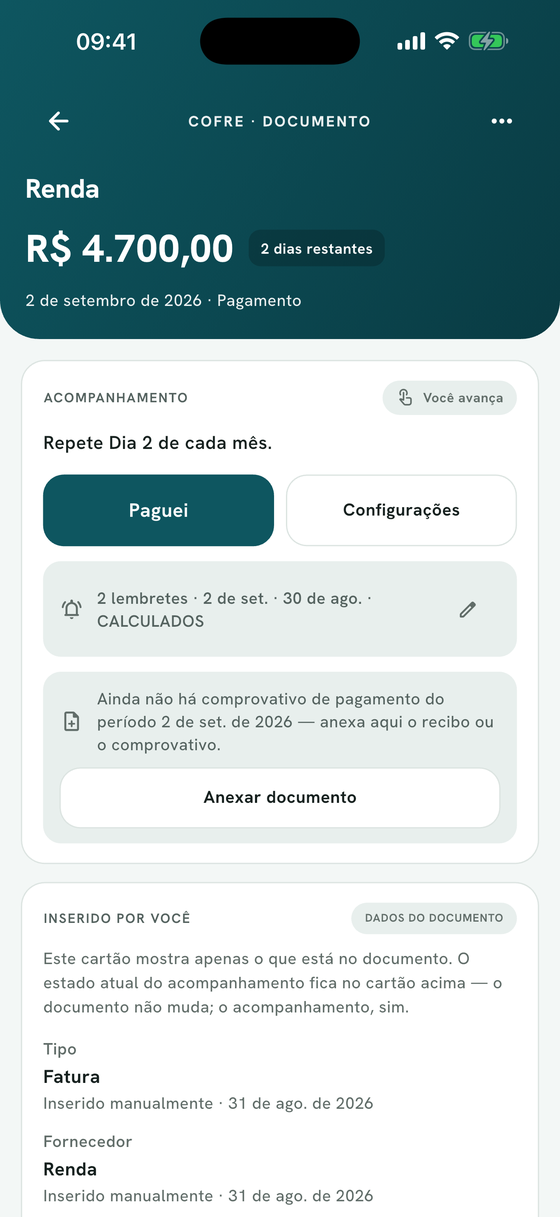 Uma casa para seus acompanhamentos