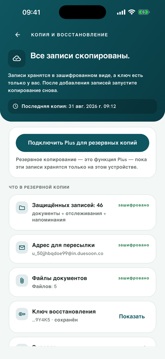 Зашифрованная копия